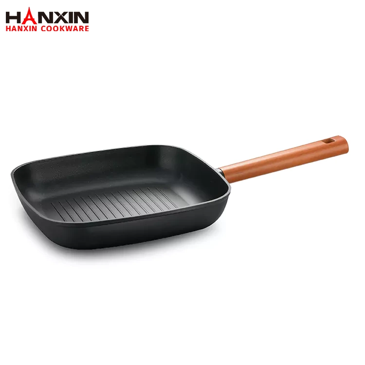 Алюмінієво-керамічна індукційна нижня сковорода-гриль