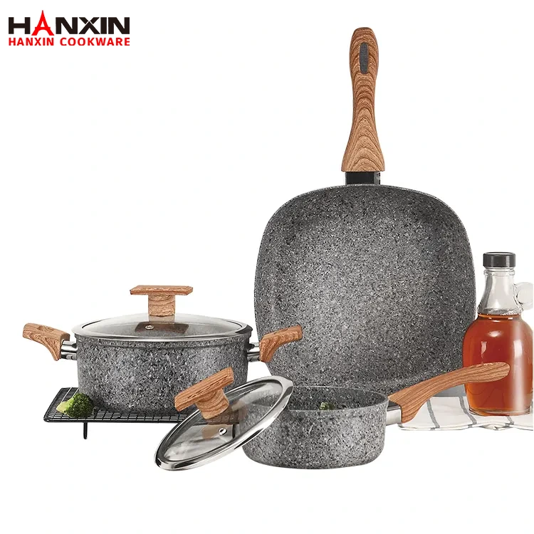 Набір посуду з алюмінієвим антипригарним гранітним покриттям