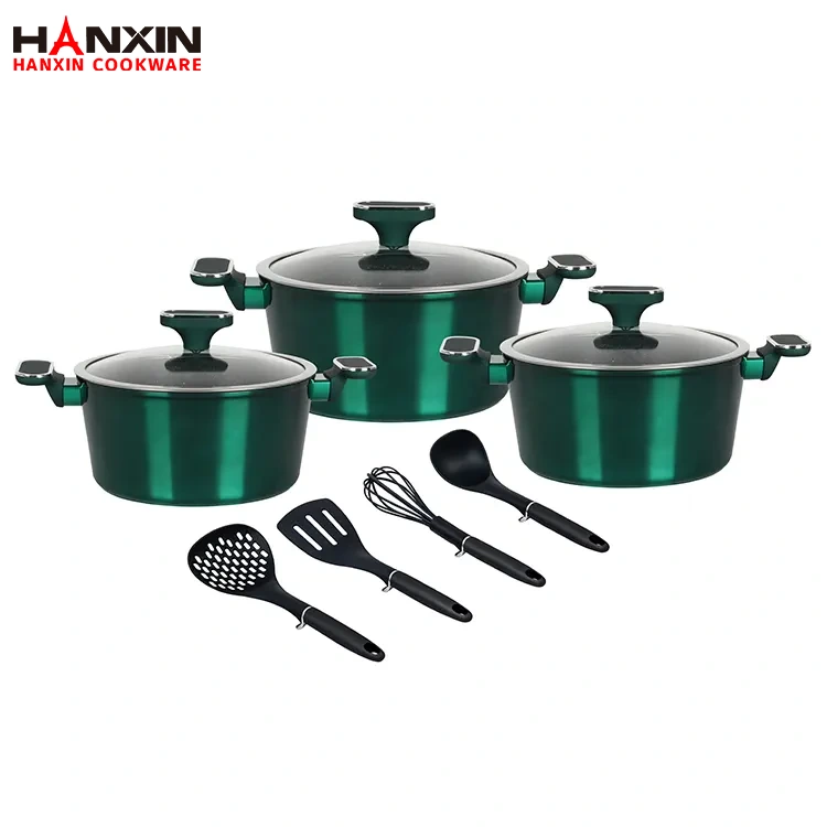 Набір кухонного посуду з алюмінієвим індукційним дном з антипригарним покриттям
