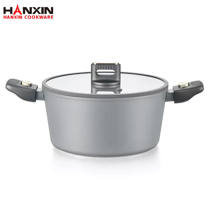 Голландська піч з індукційним дном з алюмінієвим антипригарним покриттям