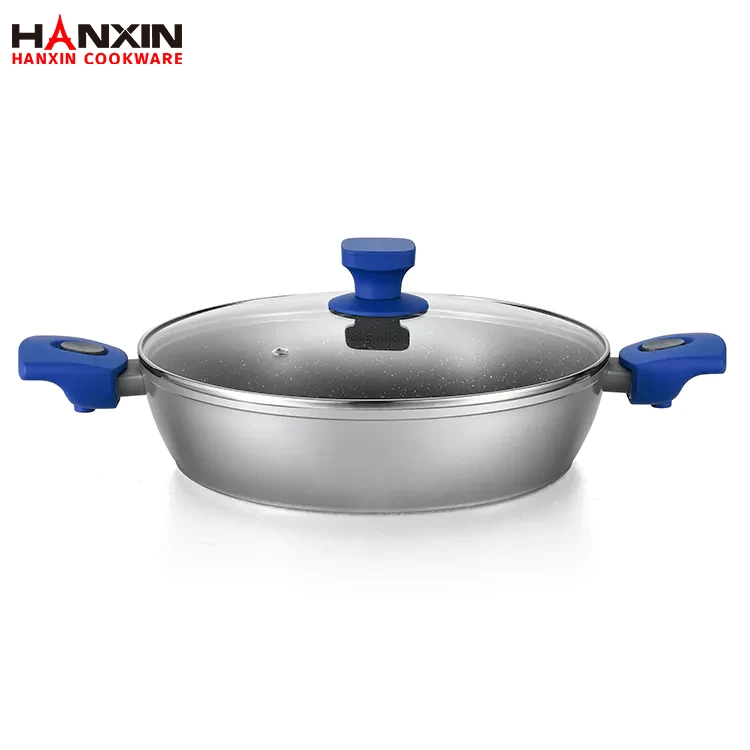 Сковорода з індукційним дном з алюмінієвим антипригарним покриттям