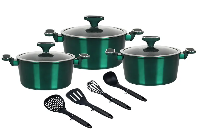 Aluminum Non-Stick Induction Bottom Cookware Set