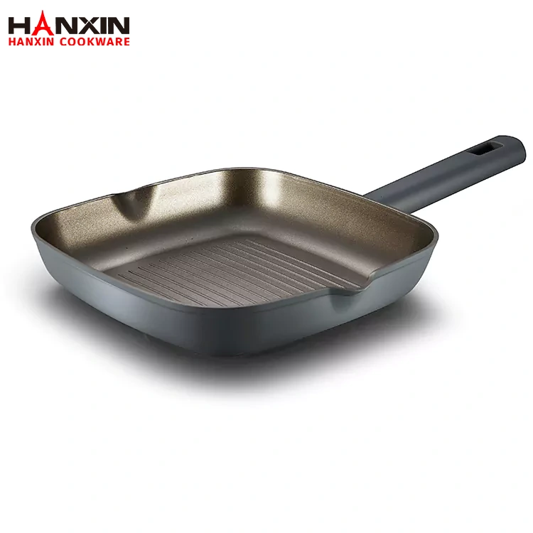 Aluminum Ceramic CD Bottom Grill Pan